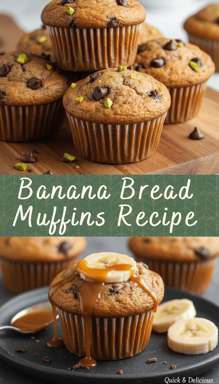 View of Banana Bread Muffins Recipe – optimalrecipes